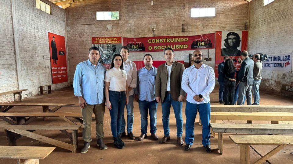 deputados da cpi do mst denunciam centro de doutrinacao em fazenda invadida pela fnl