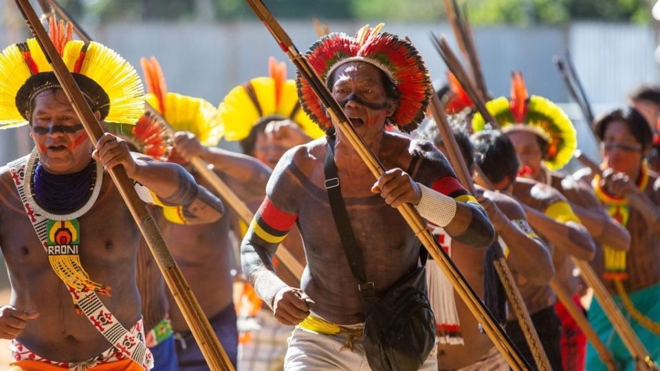 indigenas fazem mobilizacoes e atos pelo pais contra o marco temporal