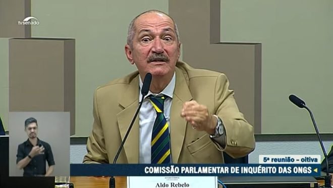 ongs sao estado paralelo governando amazonia de fato diz aldo rebelo em cpi