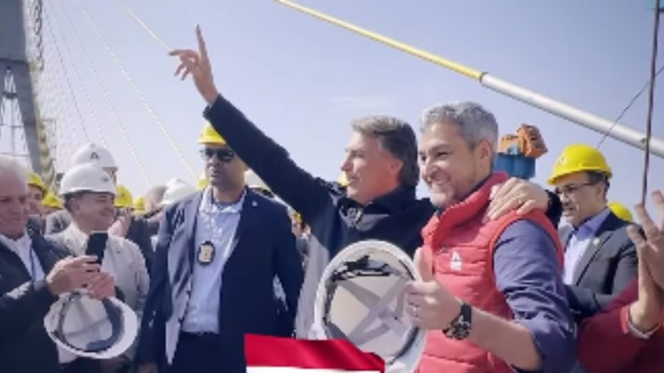 atual presidente do paraguai posta video com bolsonaro dias antes de deixar o governo