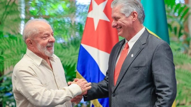 lula se reune com diaz canel e raul castro em havana