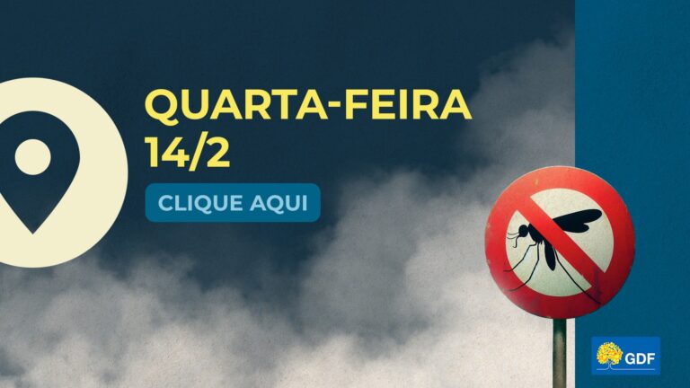 Veja a rota do fumacê nesta quarta (14)