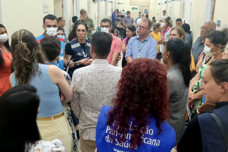 Ministério da Saúde e OPAS realiza visita técnica no Hospital Regional de Santa Maria