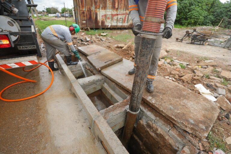 Governo do Distrito Federal intensifica limpeza e manutenção das redes de drenagem pluvial na Cidade Estrutural