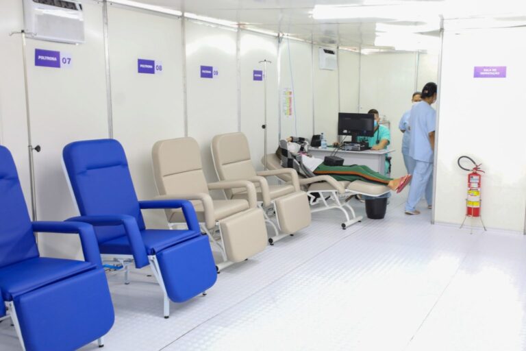 Novas tendas de acolhimento já atenderam mais de 800 pacientes no DF