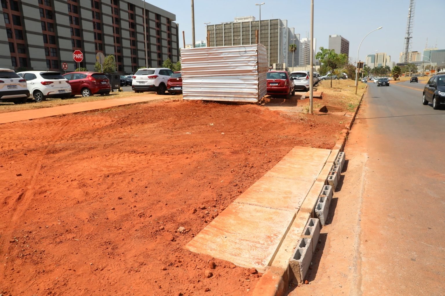 Drenar DF avança na ampliação da rede de drenagem da Asa Norte