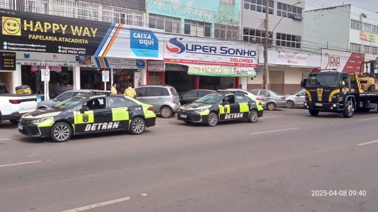 Operação fiscaliza vagas de estacionamento preferencial em Taguatinga