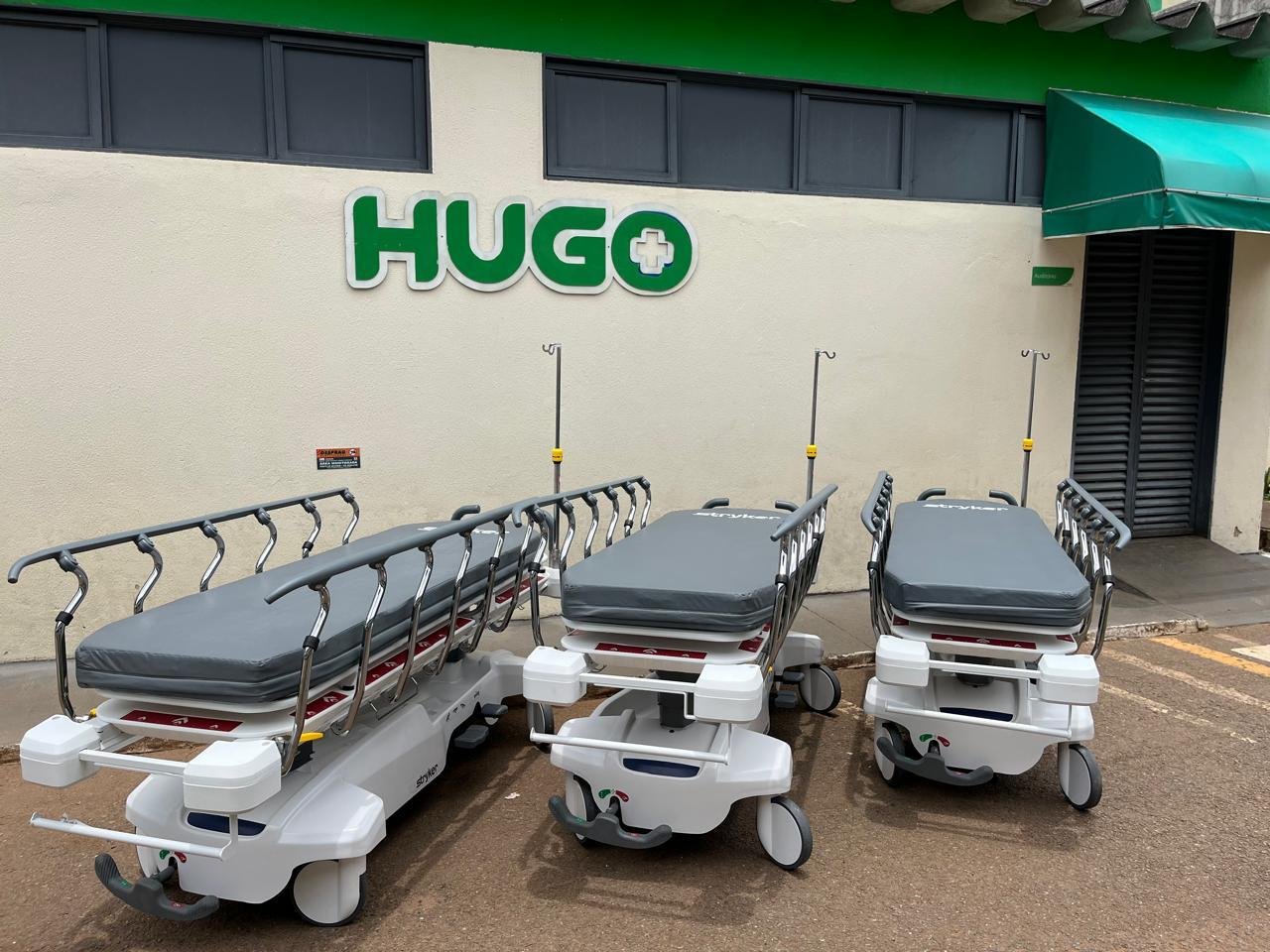 macas hidráulicas do Hugo