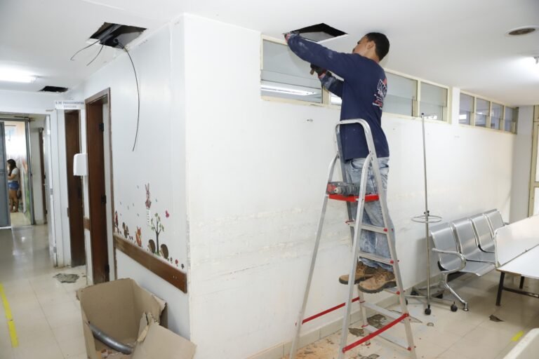 Reformas na pediatria do Hospital Regional de Ceilândia levam mais conforto a pacientes