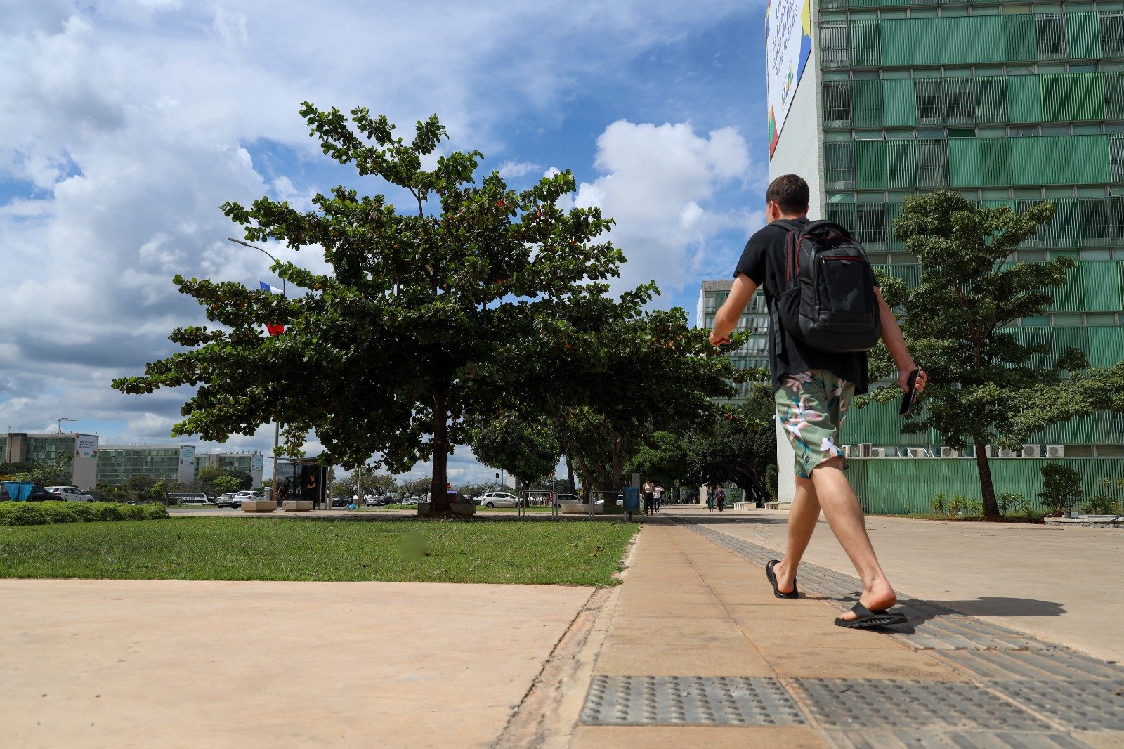 Aberta licitação para obra de manutenção de calçadas e canteiros do Eixo Monumental