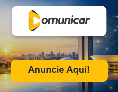 Banner publicitário Portal Comunicar — Anuncie Aqui! — 378 × 296 px